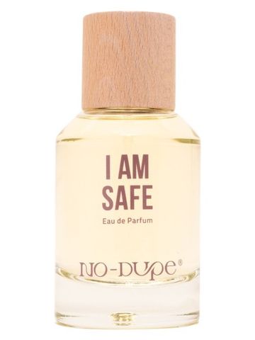 NO-DUPE I Am Safe fragrance bottle