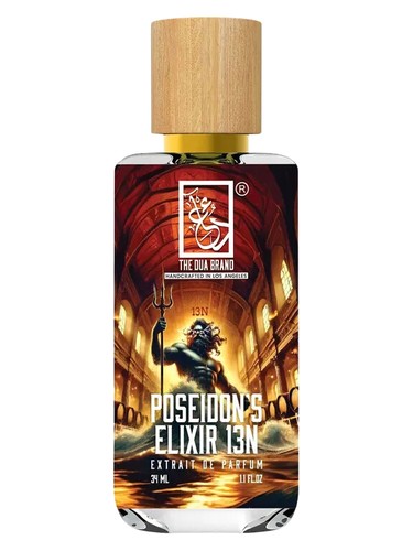 The Dua Brand Poseidon's Elixir 13N fragrance bottle