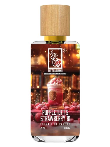 The Dua Brand Puffletuft's Strawberry 81 fragrance bottle