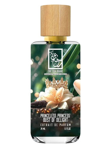 The Dua Brand Princeless Princess' Dust of Delight fragrance bottle