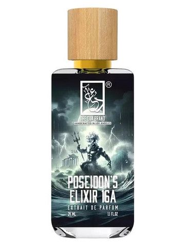 The Dua Brand Poseidon's Elixir 16A fragrance bottle