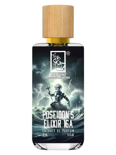 The Dua Brand Poseidon's Elixir 16A fragrance bottle