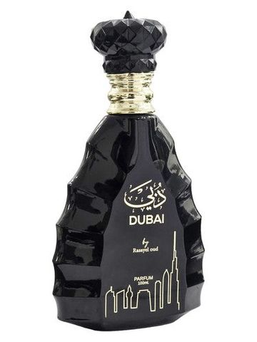 Rasayel Oud Dubai Black fragrance bottle