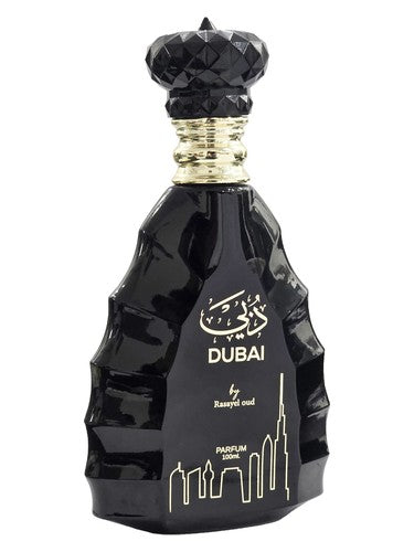 Rasayel Oud Dubai Black fragrance bottle