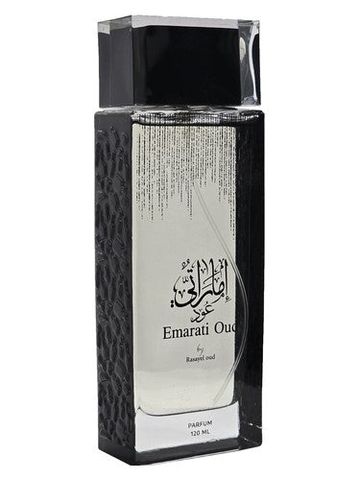 Rasayel Oud Emarati Oud fragrance bottle