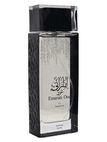 Rasayel Oud Emarati Oud fragrance bottle