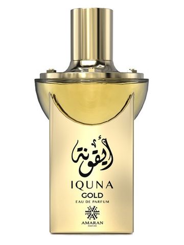 Amaran Iquna Gold fragrance bottle