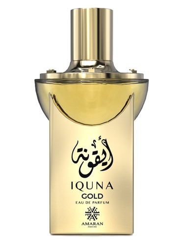 Amaran Iquna Gold fragrance bottle