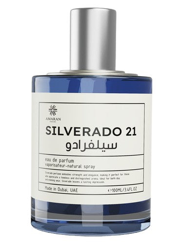 Amaran Silverado 21 fragrance bottle
