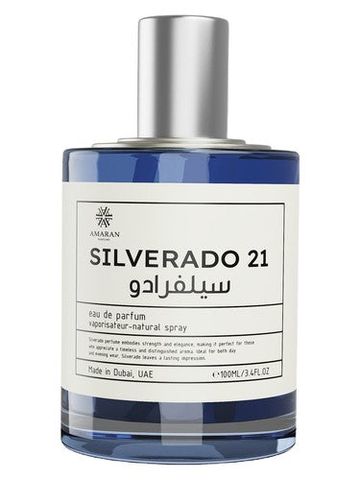 Amaran Silverado 21 fragrance bottle