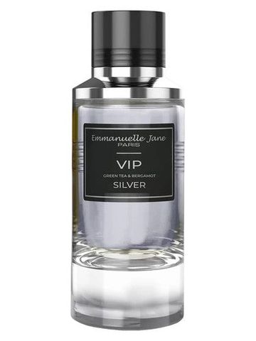 Emmanuelle Jane VIP Silver fragrance bottle