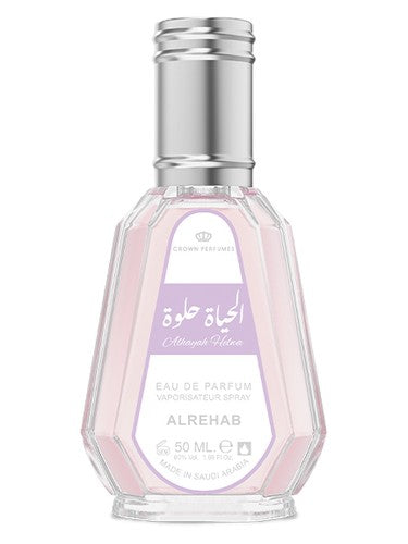 ALREHAB PERFUMES Alhayah Helwa fragrance bottle