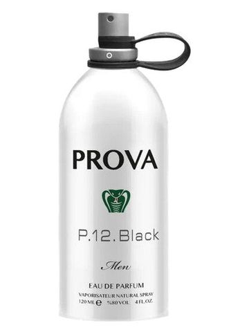 Prova P.12 Black fragrance bottle