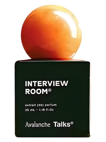 Avalanche Fragrance Interview Room fragrance bottle