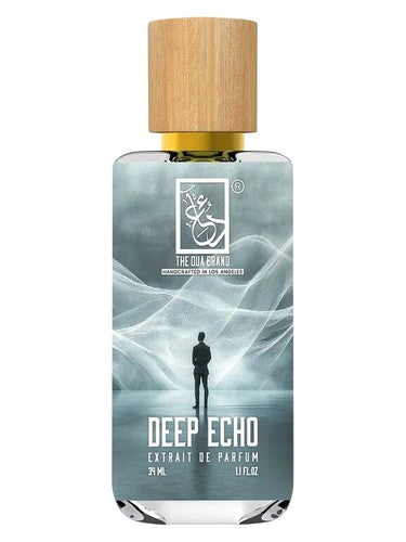 The Dua Brand Deep Echo fragrance bottle