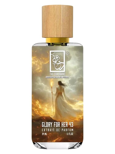 The Dua Brand Glory for Her 43 fragrance bottle