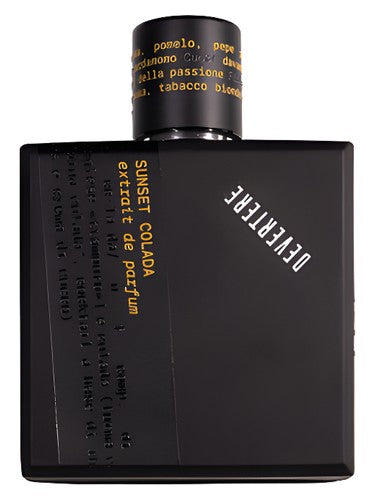 Devertere Sunset Colada fragrance bottle