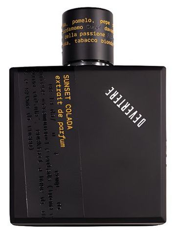 Devertere Sunset Colada fragrance bottle