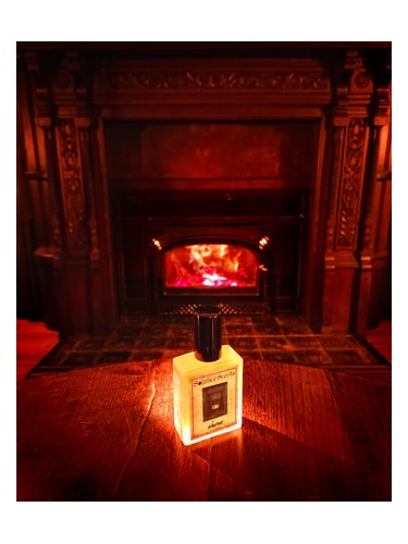 Solstice Scents Woodstove fragrance bottle