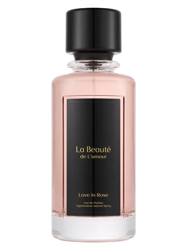 La Beauté de L’amour Love in Rose fragrance bottle