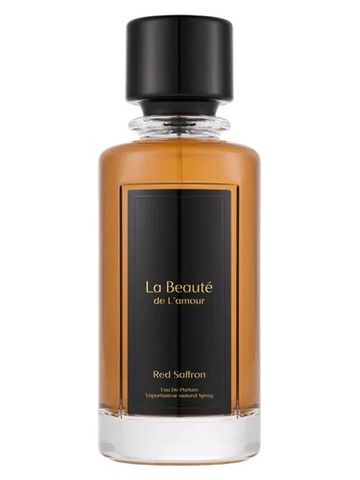 La Beauté de L’amour Red Saffron fragrance bottle