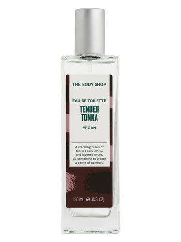 The Body Shop Tender Tonka fragrance bottle