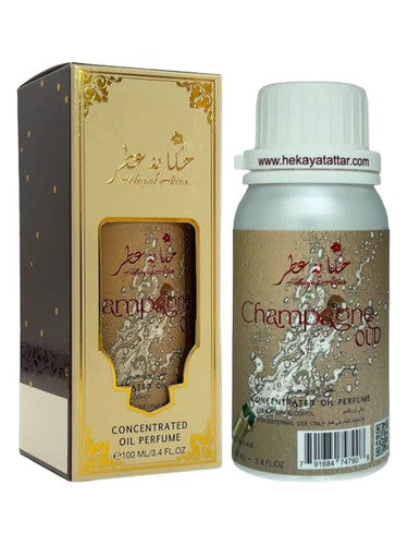 Hekayat Attar Oud Champagne fragrance bottle