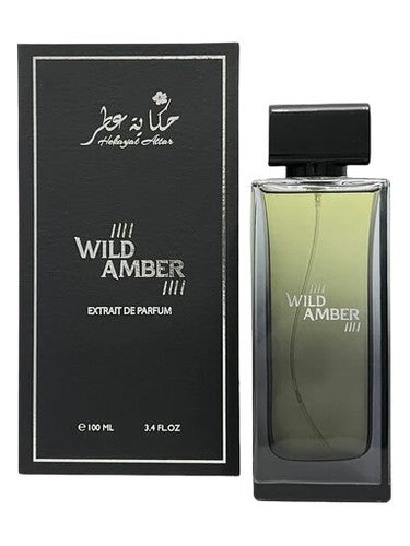 Hekayat Attar Wild Amber fragrance bottle