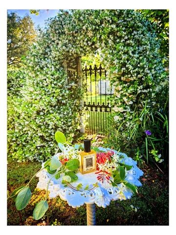 Solstice Scents Queen of Dawn fragrance bottle