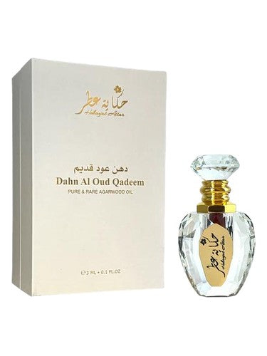 Hekayat Attar Dahn Al Oud Qadeem fragrance bottle