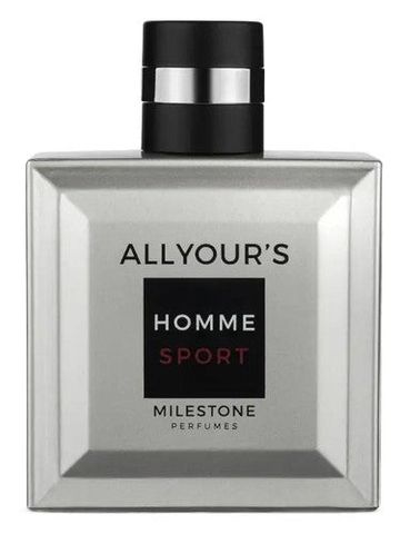 Milestone Perfumes All Yours Homme Sport fragrance bottle