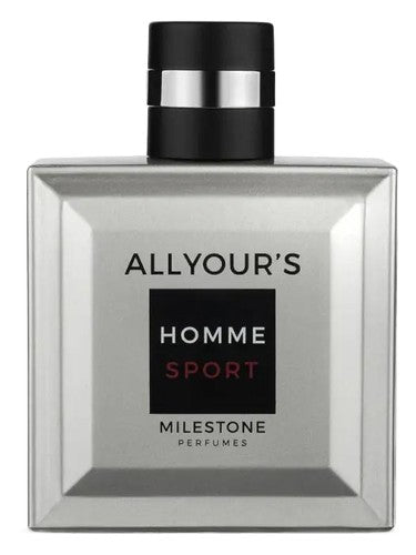 Milestone Perfumes All Yours Homme Sport fragrance bottle