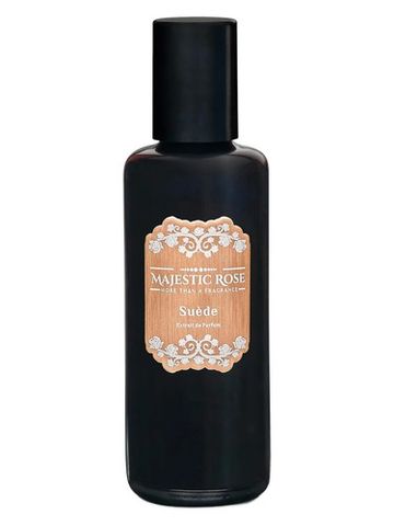 Majestic Rose Suède fragrance bottle