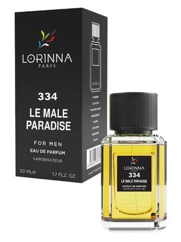 Lorinna Paris Le Male Paradise fragrance bottle