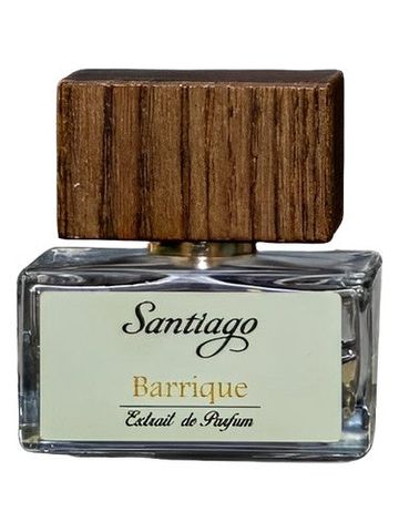 Santiago Luxury Parfum Barrique fragrance bottle