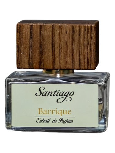 Santiago Luxury Parfum Barrique fragrance bottle