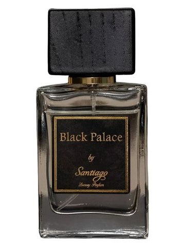 Santiago Luxury Parfum Black Palace fragrance bottle