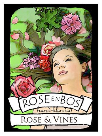 Rose en Bos Rose & Vines fragrance bottle