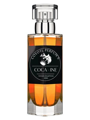 Coyotl Coca-Ine fragrance bottle