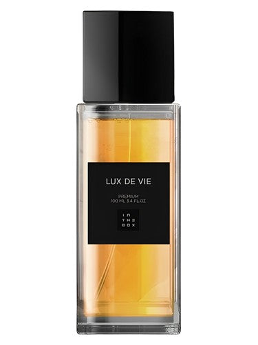 In The Box Lux de Vie fragrance bottle