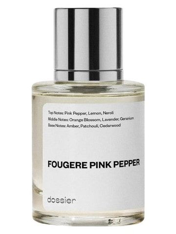 Dossier Fougere Pink Pepper fragrance bottle