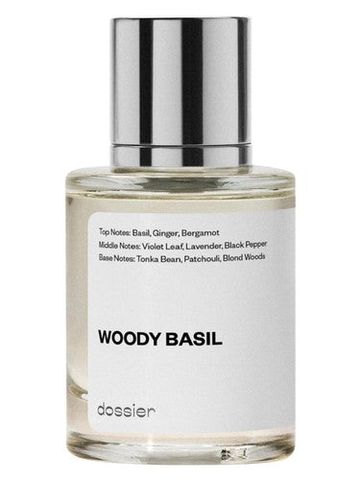 Dossier Woody Basil fragrance bottle
