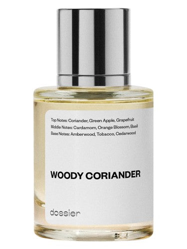 Dossier Woody Coriander fragrance bottle