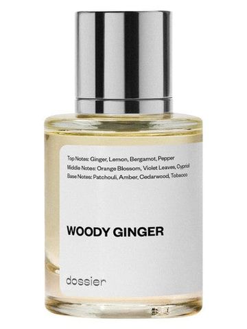 Dossier Woody Ginger fragrance bottle