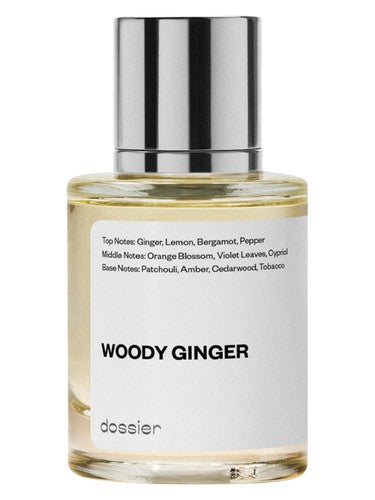 Dossier Woody Ginger fragrance bottle