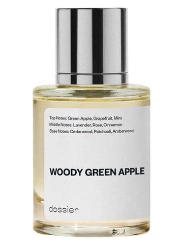 Dossier Woody Green Apple fragrance bottle
