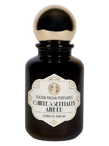 Sultan Pasha Perfumes Quintessentially Amber fragrance bottle