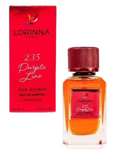 Lorinna Paris Purple Line fragrance bottle