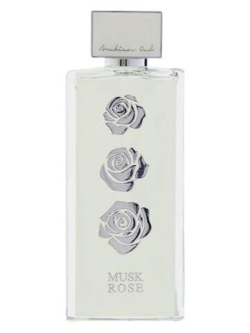 Arabian Oud Musk Rose fragrance bottle