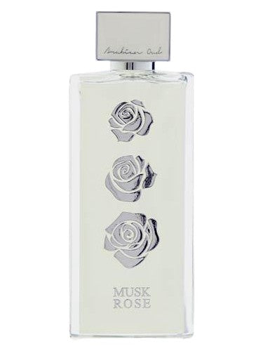 Arabian Oud Musk Rose fragrance bottle